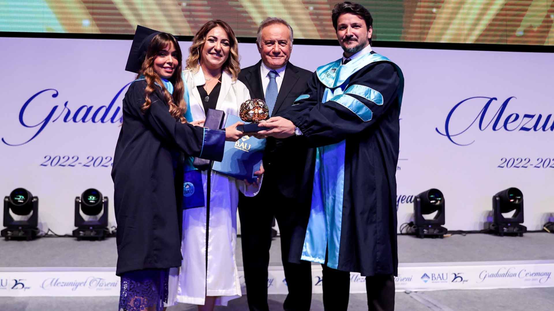 Bahçeşehir University's Graduation Ceremony Honours International Students